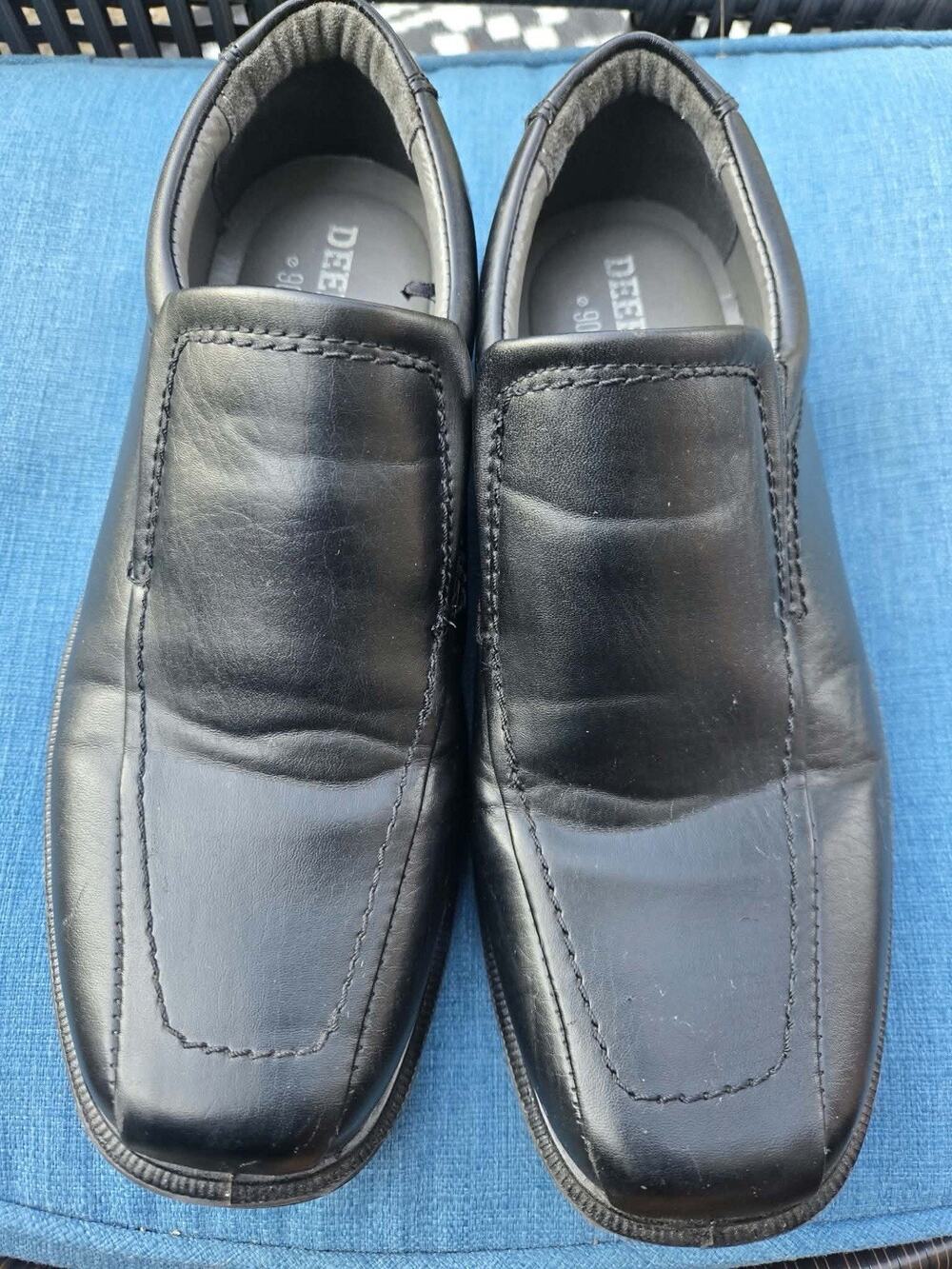 Deer Stags Men's Greenpoint Dress Shoes Slip On Formal Loafers, Black, 8M